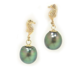 Tahitian Pearl Earrings