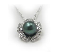 Tahitian Black Pearl Pendant