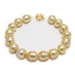 Golden South Sea Pearl Bracelet