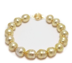 Golden South Sea Pearl Bracelet