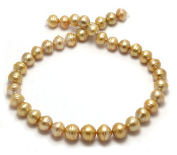 Dark Gold South Sea Pearl Necklace