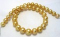 Rich Golden South Sea Pearl Necklace