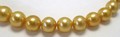 Rich Golden South Sea Pearl Necklace