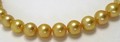 Rich Golden South Sea Pearl Necklace