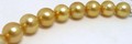 Rich Golden South Sea Pearl Necklace