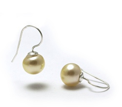 Golden South Sea Pearl Earrings