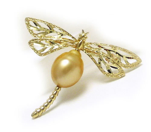 Golden South Sea Pearl Pendant, Golden South Sea Pearls, Discount Pearl Jewelry
