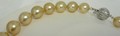 AAA Top Quality Golden South Sea Pearl Necklace