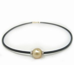 Golden South Sea Pearl Necklace