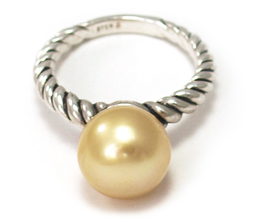  South Sea gold pearl ring