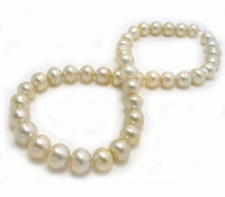 Champagne South Sea Pearl Necklace
