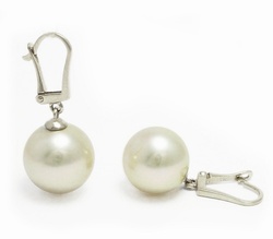 Golden South Sea Pearl Earrings