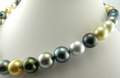 Pelosi Tahitian and  South Sea Pearl Necklace