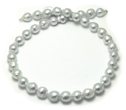 Black and White South Sea Pearl Necklace