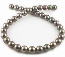 Aubergine Tahitian Pearl Necklace