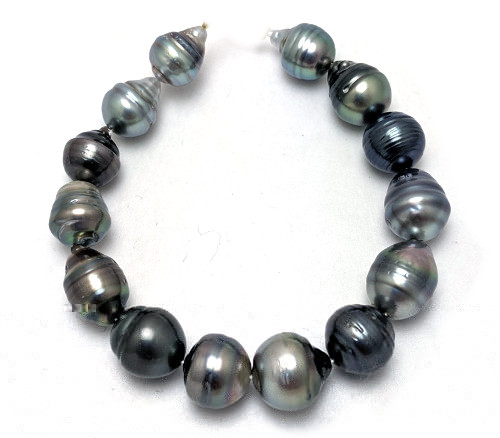 Multi Color Tahitian Pearl Bracelet