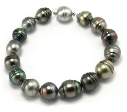 Multi Color Tahitian Pearl Bracelet