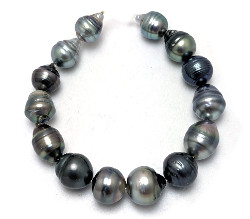 Multi Color Tahitian Pearl Bracelet