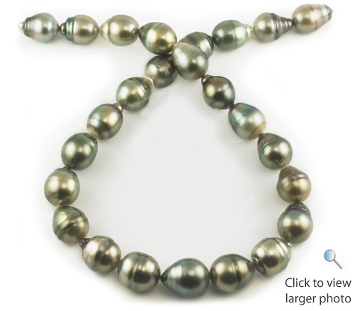 Aubergine Tahitian Pearl Necklace