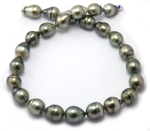 Large Teardrop Tahitian Pearl Necklace