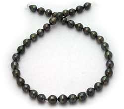 Black Tahitian Pearl Necklace