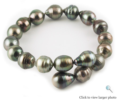 Bypass Tahitian Pearl Bracelet