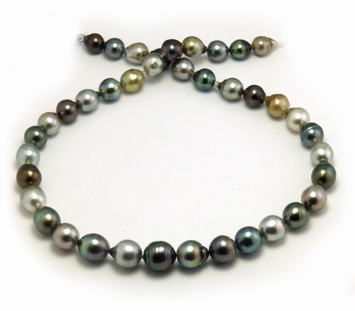 Colorful Tahitian Pearl Necklace