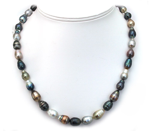 Colorful Tahitian Pearl Necklace