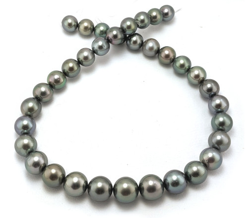 Round Tahitian Pearl Necklace