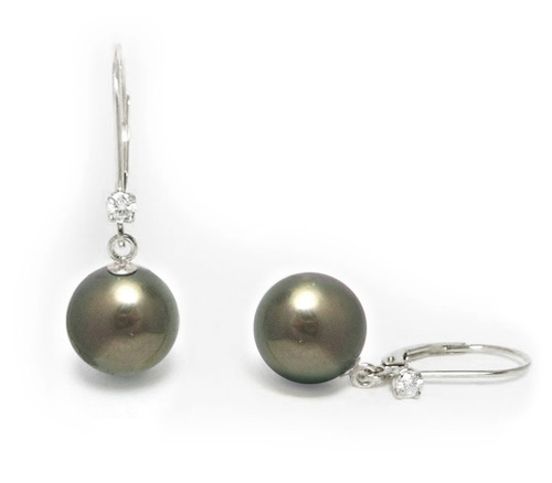 Tahitian Pearl Earrings