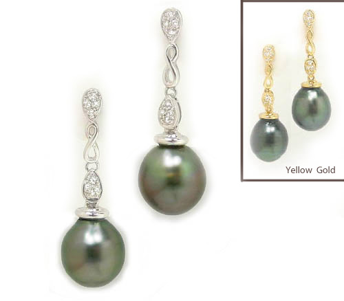 Tahitian Pearl Earrings