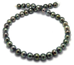 green Tahitian Pearl Necklace