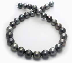 Multi Color Tahitian Pearl Necklace