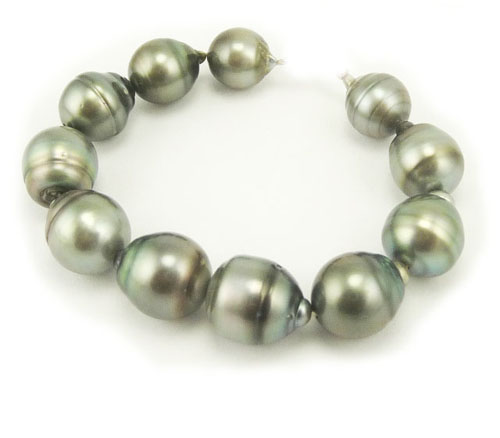 Silver Tahitian Pearl Bracelet