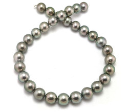 Round Tahitian Pearl Necklace