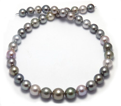 Multi Color Tahitian Pearl Necklace