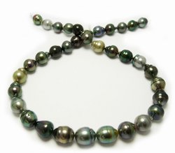 Multi-Color Tahitian Pearl Necklace