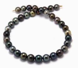 Multi-Color Tahitian Pearl Necklace