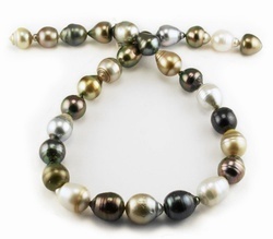 Silver Tahitian Pearl Bracelet