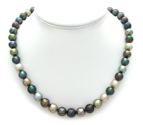 Multicolor Tahitian Pearl Necklace