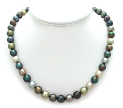 Multicolor Tahitian Pearl Necklace