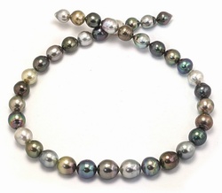 Multicolor Tahitian Pearl Necklace