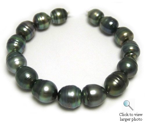 Peacock Tahitian Pearl Bracelet