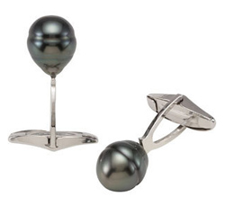 Tahitian Pearl CuffLinks