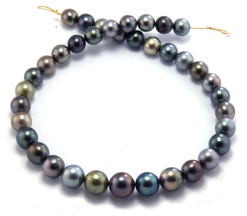 Rainbow Tahitian Pearl Necklace