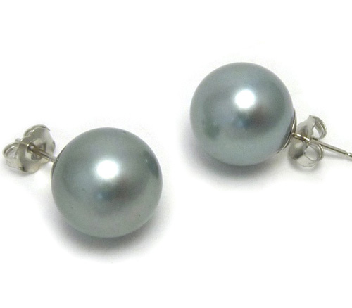 Tahitian Pearl Stud Earrings