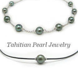 Tincup Tahitian Pearl Necklace