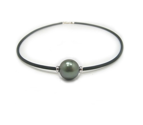 Tahitian Pearl Leather Bracelet