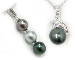 Tahitian Pearl Pendants