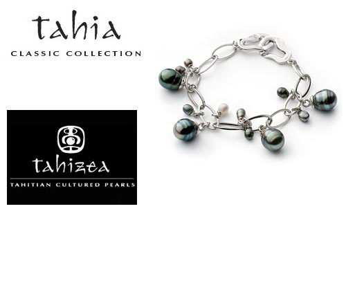 Tahitian Pearl Bracelet with keshi pearls